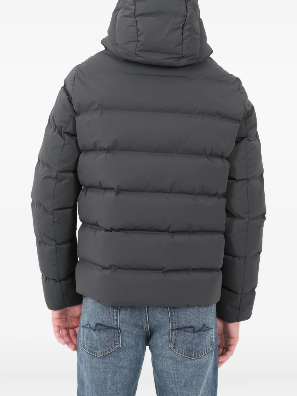  Rrd Hooded Quilted Jacket - Grey 