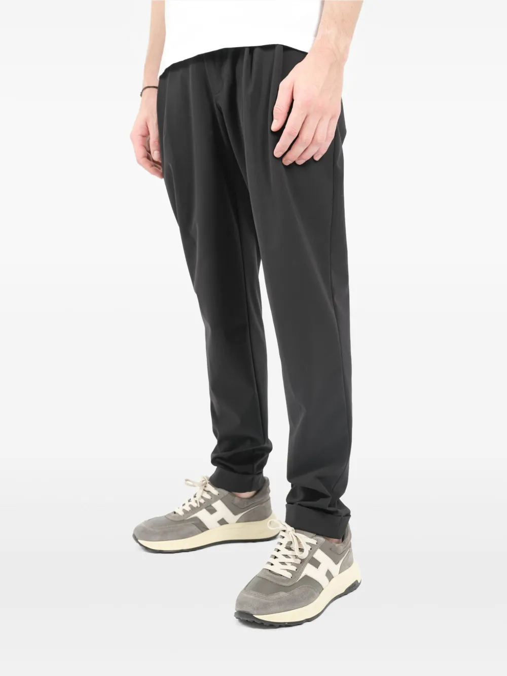 RRD Broek met omgeslagen pijpen - Zwart