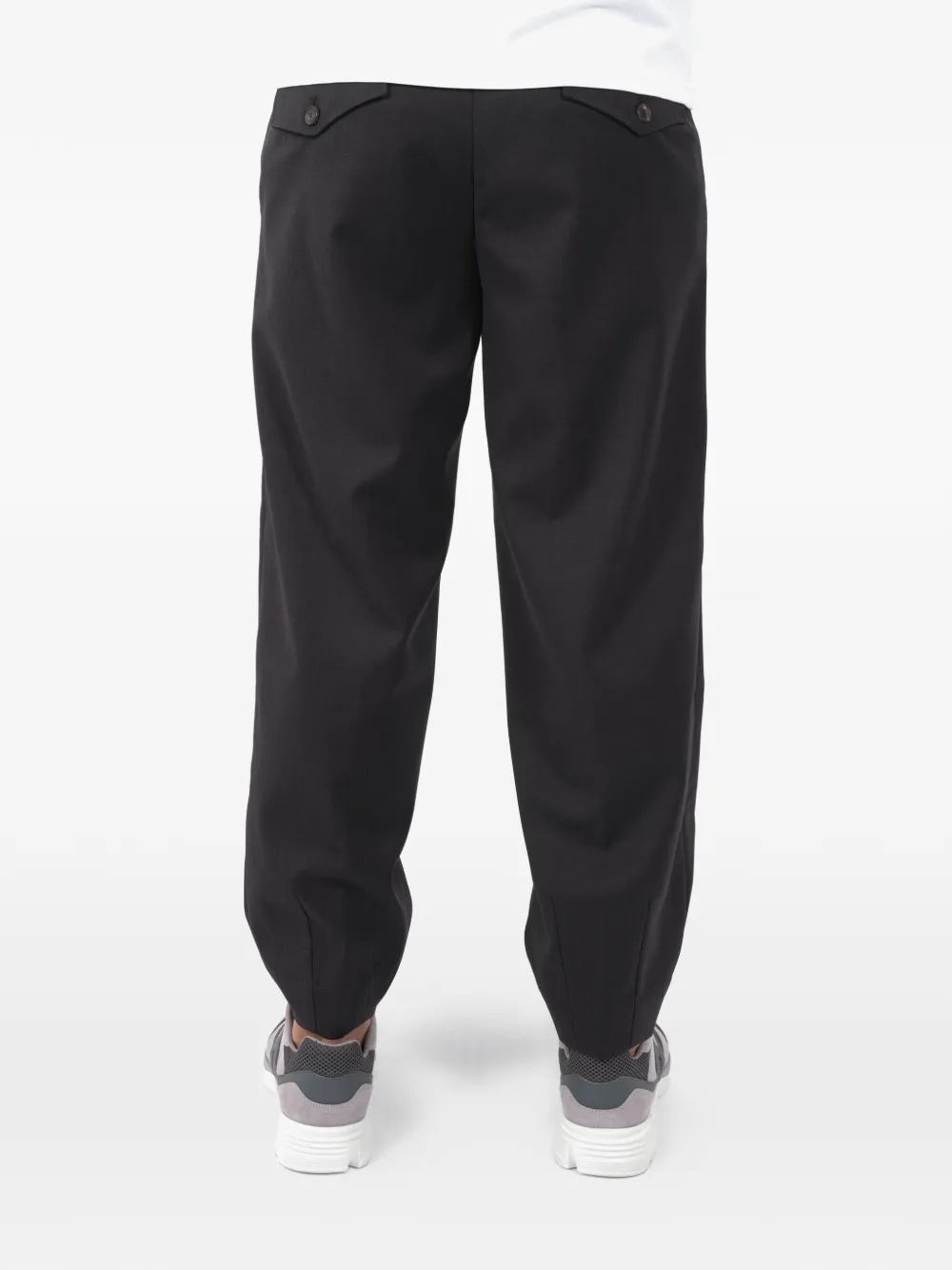  Rrd Double-pleat Trousers - Black 