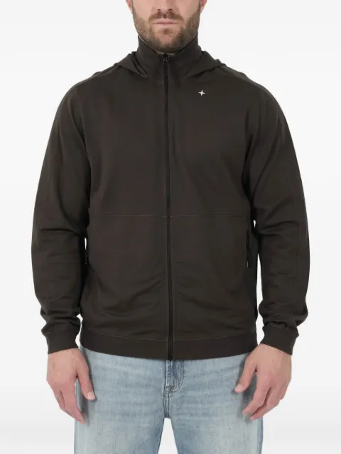 Stone Island hoodie à fermeture zippée