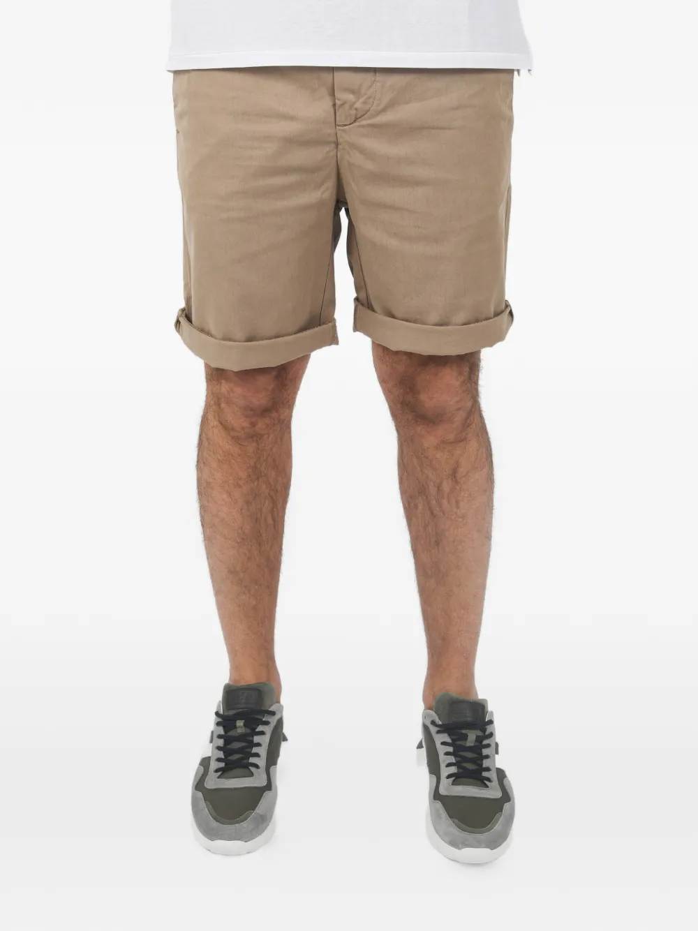 NN07 rolled-hem shorts - Toni neutri