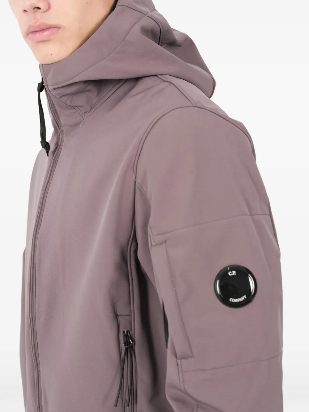 C.P. Company Jack met capuchon Paars