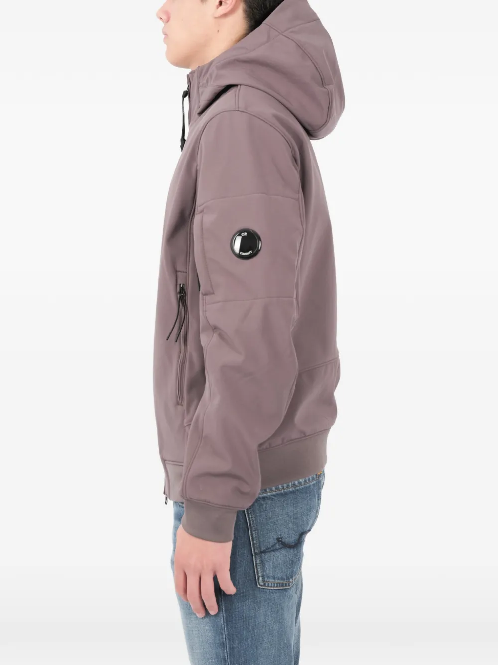 C.P. Company Jack met capuchon Paars