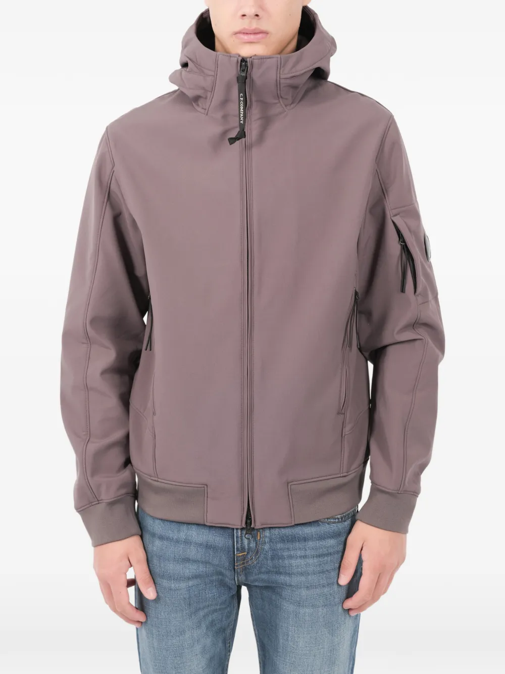 C.P. Company Jacke mit Kapuze - Violett