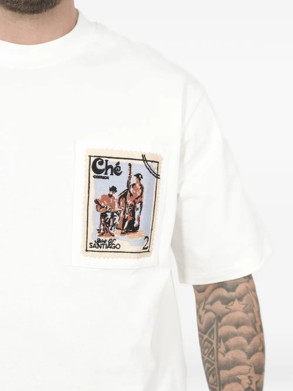Santiago Printed Pocket T-Shirt