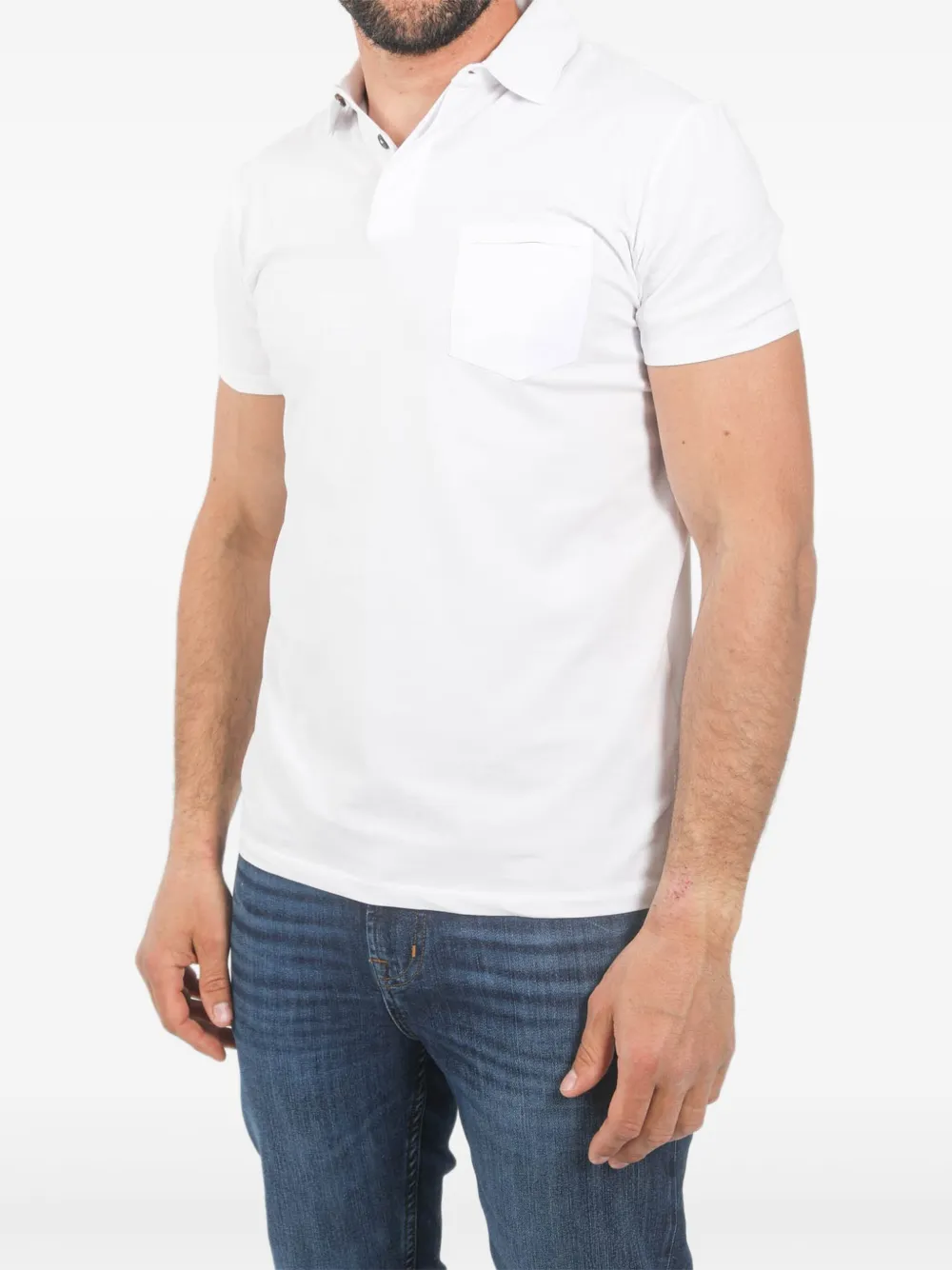 RRD Polo con taschino - Bianco
