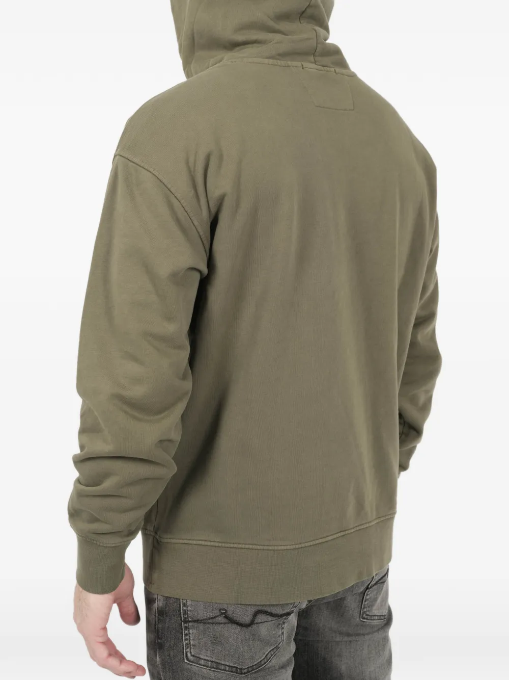 C.P. Company Hoodie met logoprint Groen
