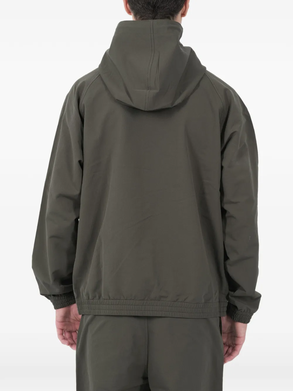 Nanamica Hoodie met rits Groen
