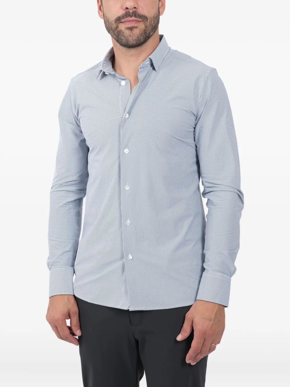 RRD striped buttoned shirt | Blue | Image 1