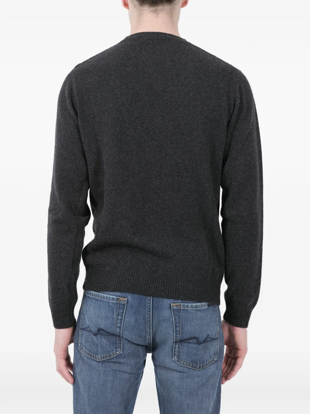  Re_branded Round Neck Sweater - Grey 