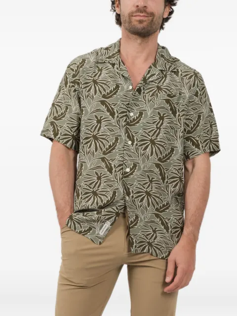 Woolrich camisa con estampado floral