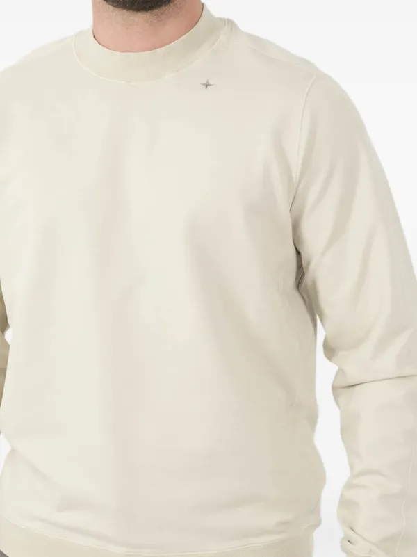 Stone Island クルーネック スウェットシャツ | ホワイト | FARFETCH JP