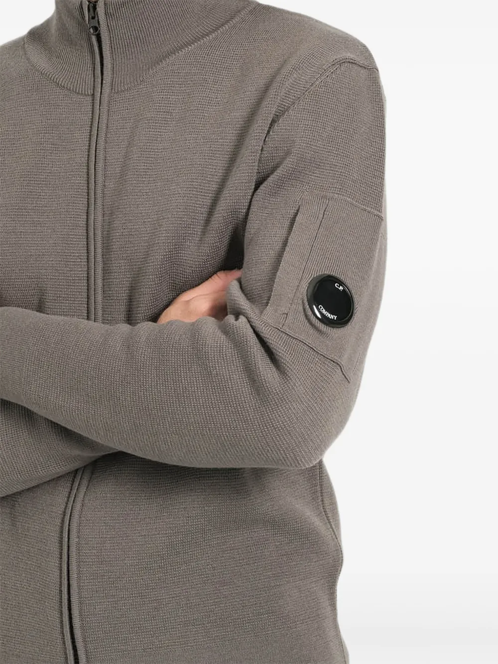 C.P. Company Sweater met rits - Grijs