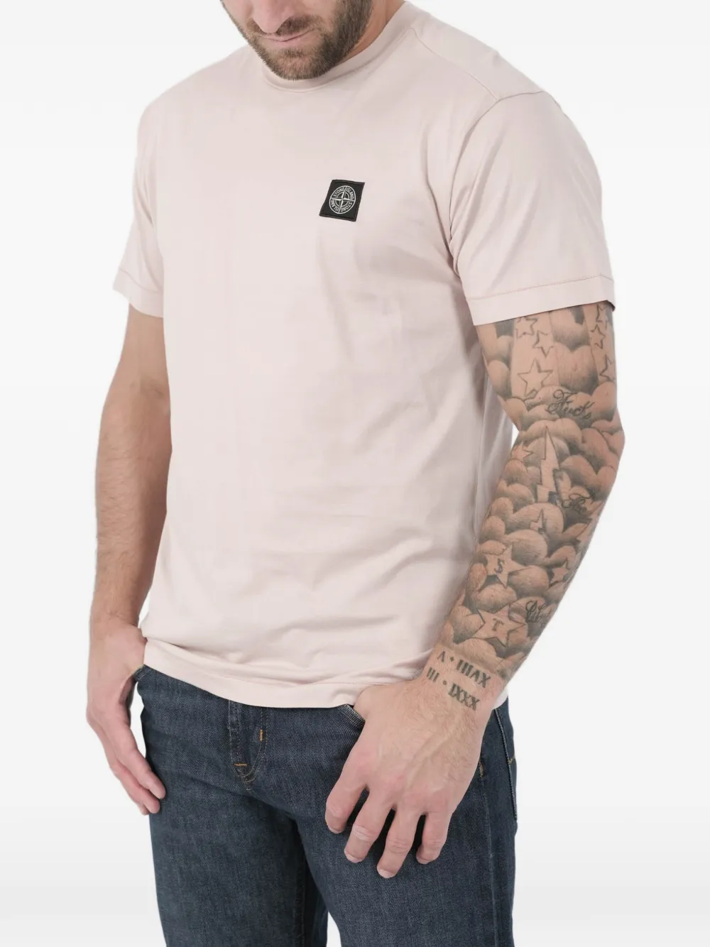Logo-Patch Crew-Neck T-Shirt