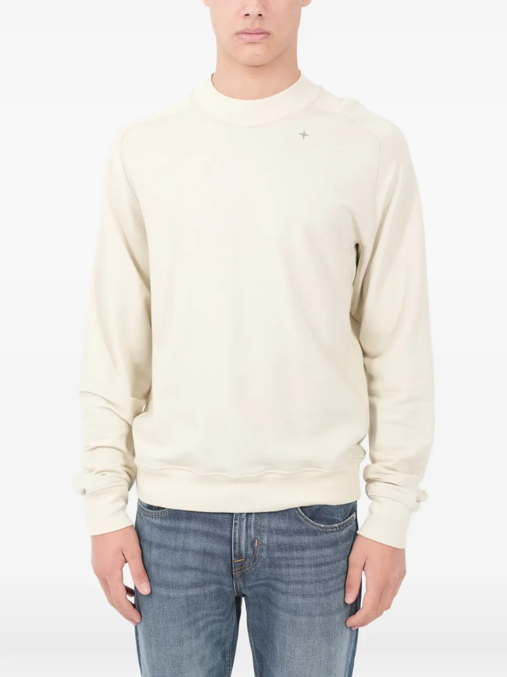 Stone Island Felpa girocollo Stellina - Toni neutri