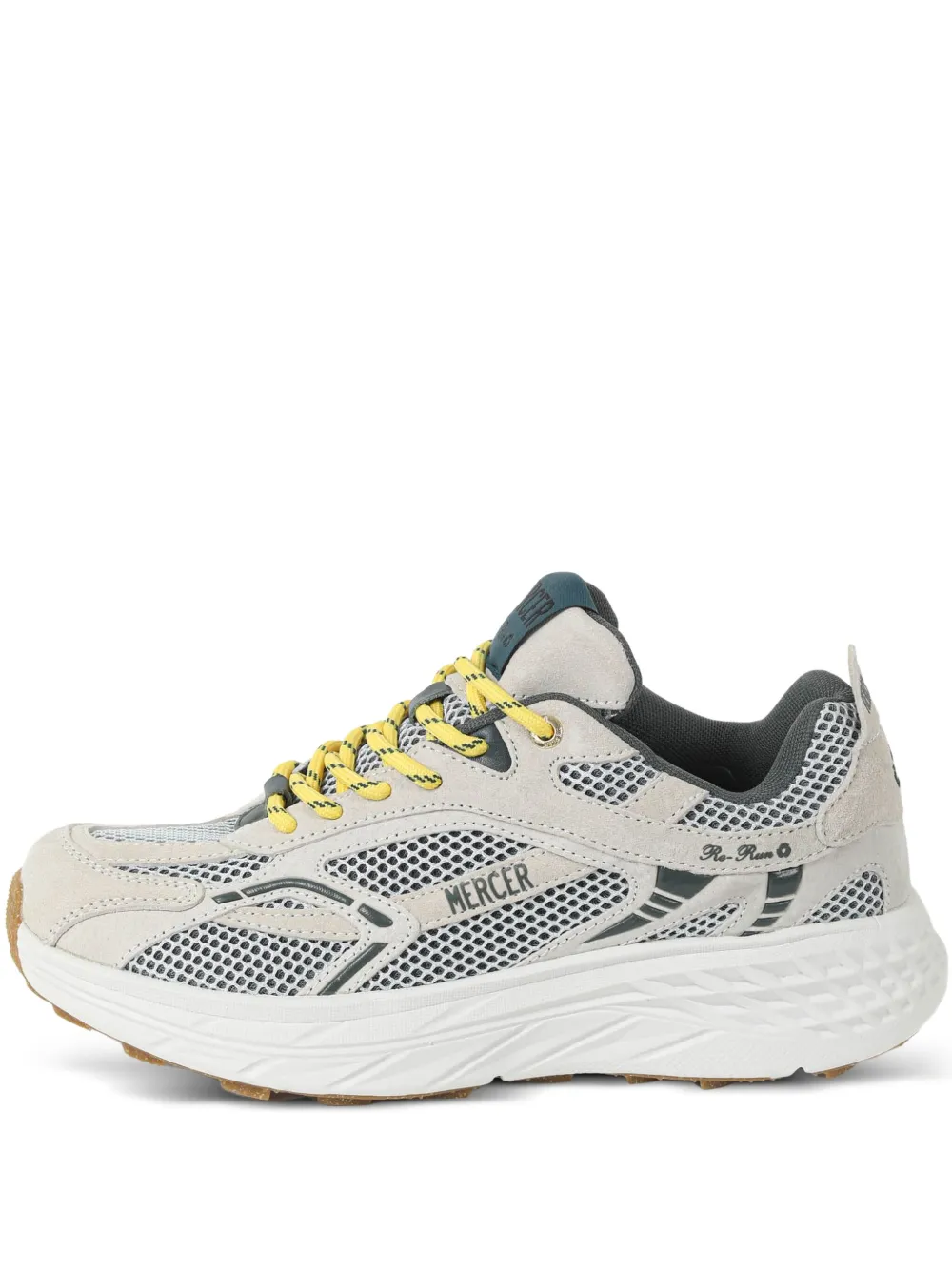 Mercer Re-run Max Mesh Panelled Sneakers In Neutral