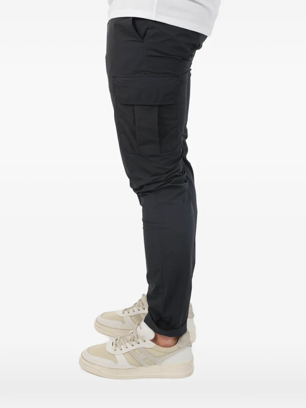 RRD cargo broek met tonale stiksels Zwart