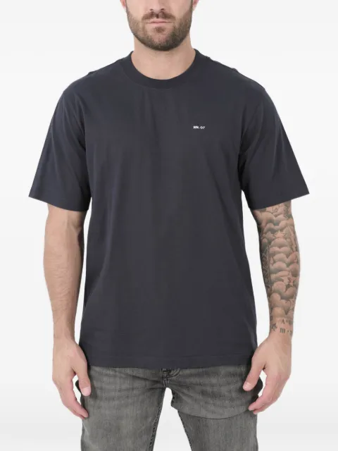 NN07 Adam logo-embroidered T-shirt