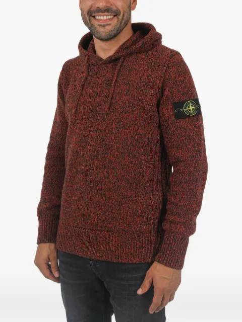 Stone Island Hoodie met logopatch