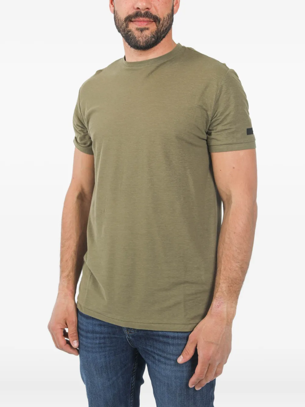RRD T-shirt con applicazione - Verde