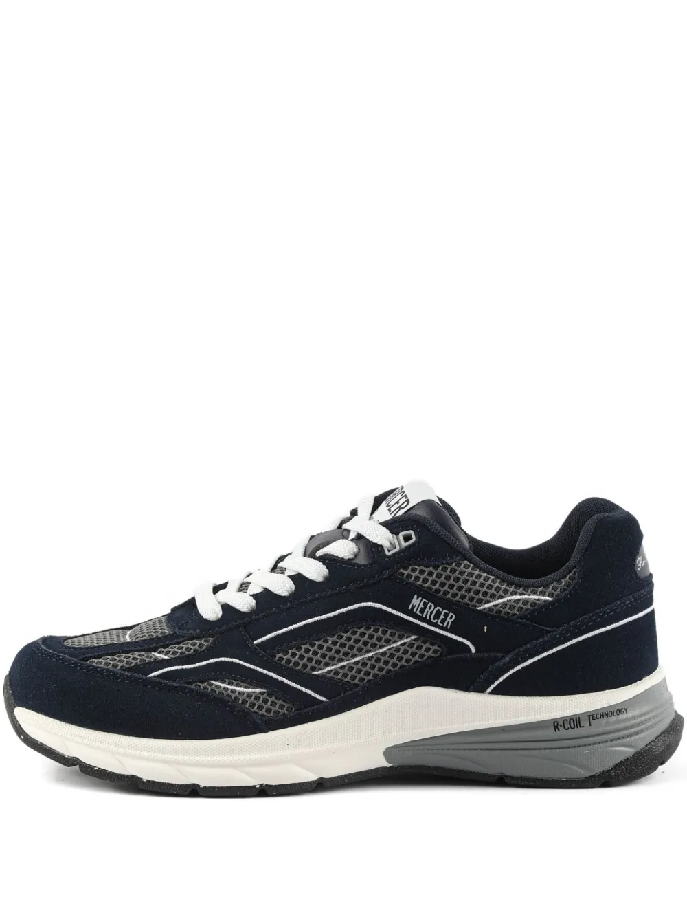 Mercer Re-run Panelled Trainers In Blue