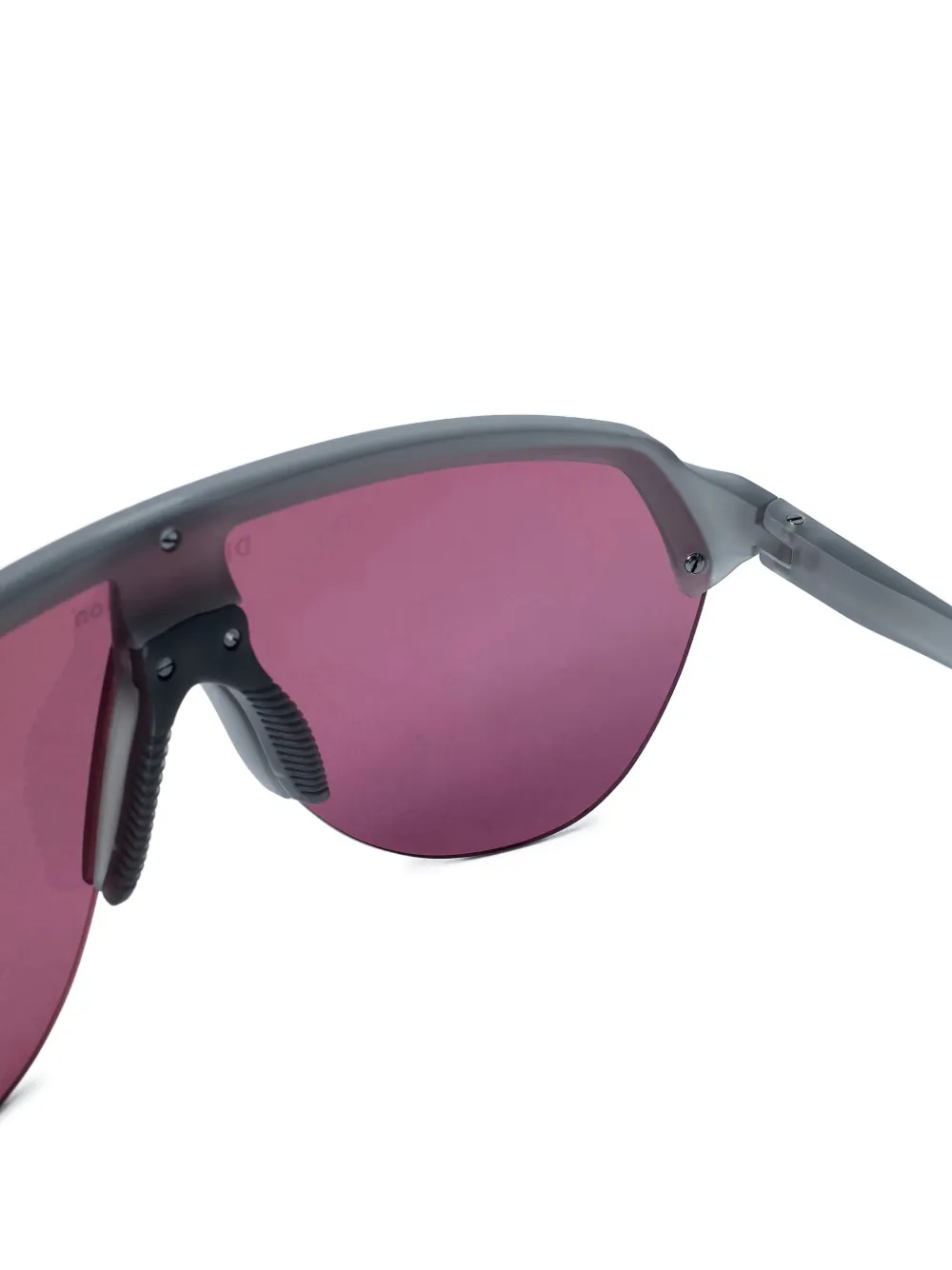 District Vision Zonnebril met logodetail Grijs