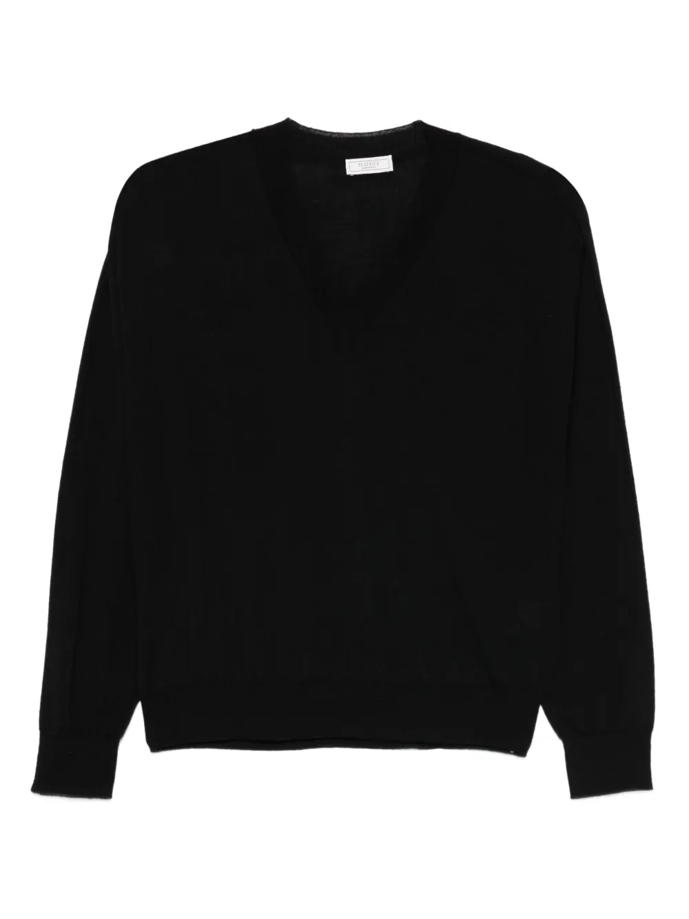 Peserico top con cuello en v | negro | Image 1