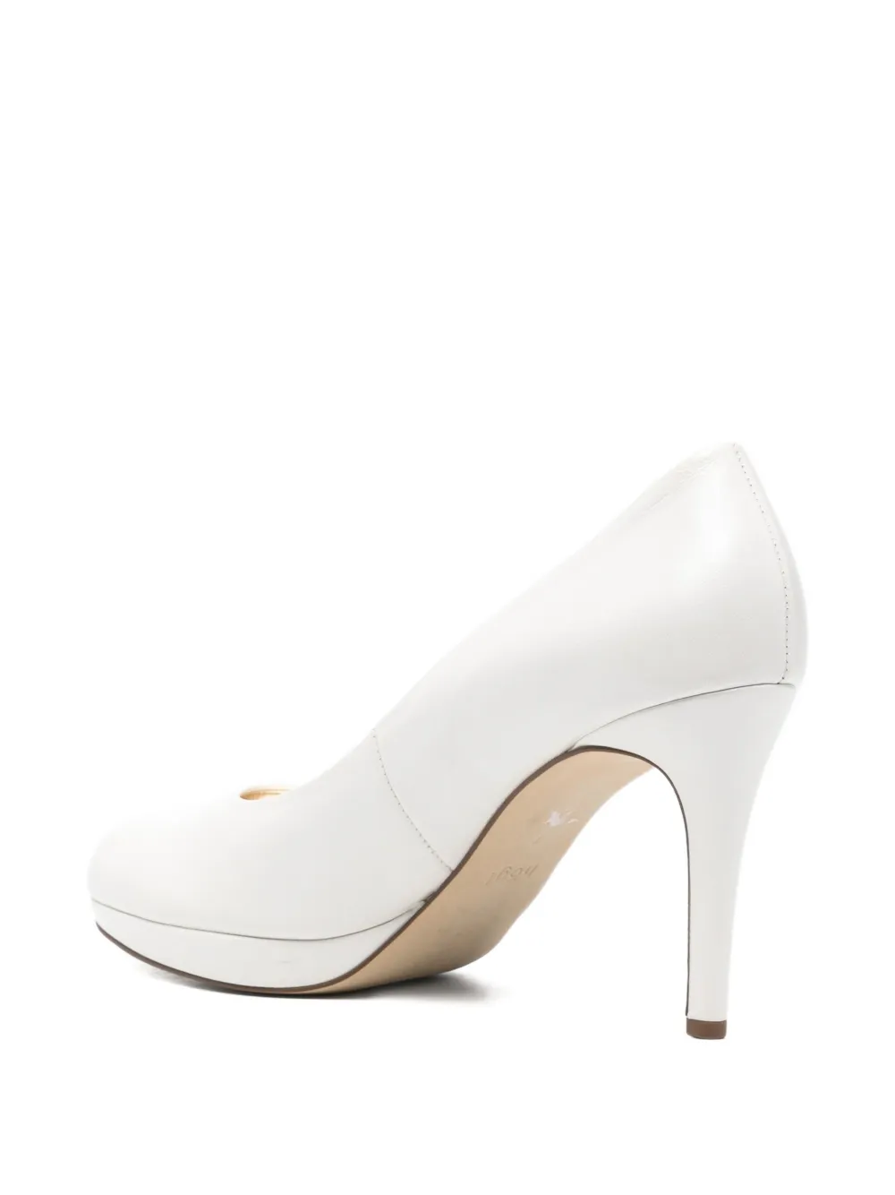 Hogl 80 mm Studio pumps met plateauzool Wit