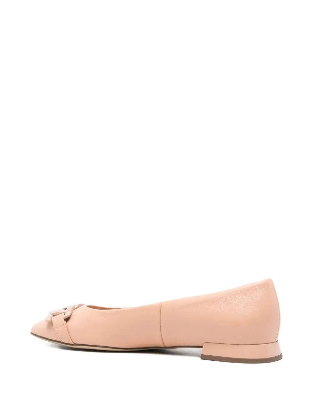 Chain-Detail Ballet Flats