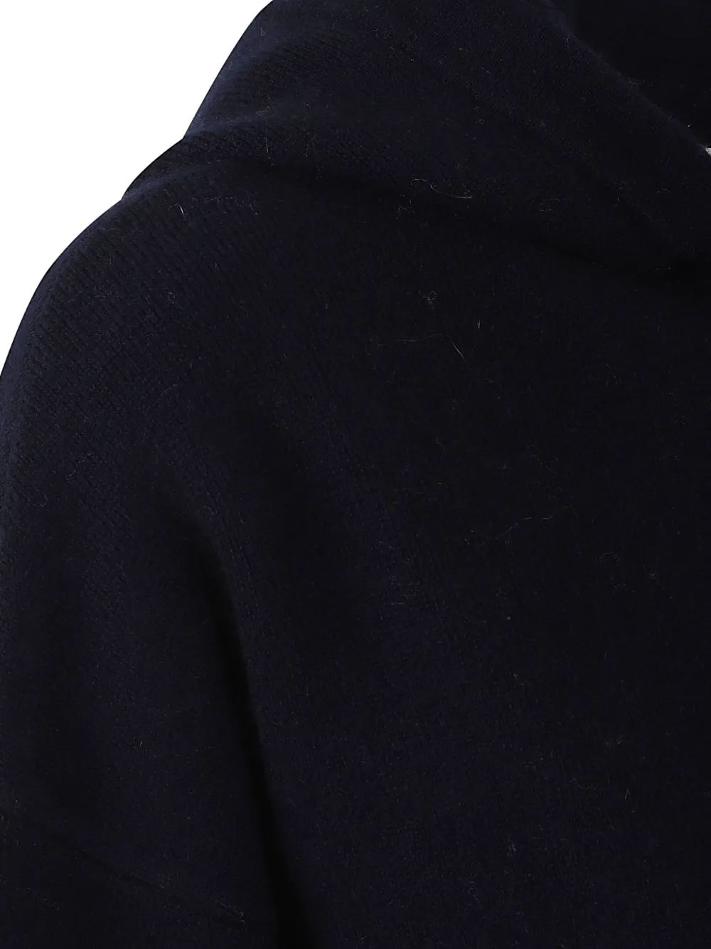 Lisa Yang Hooded Zip-up Cardigan In Blue