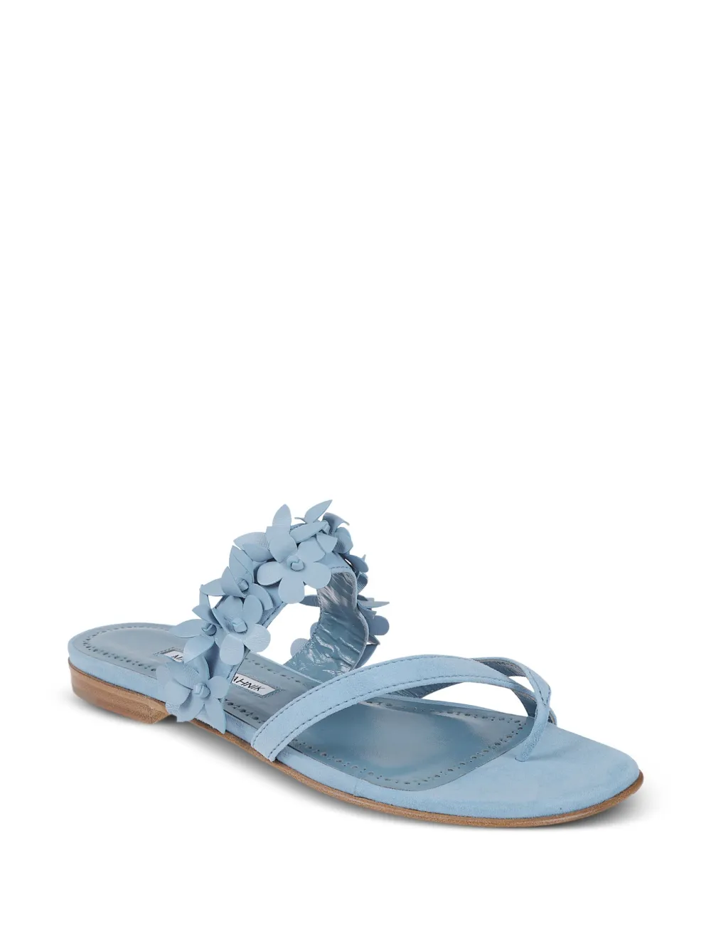 Manolo Blahnik Fiosa sandalen Blauw
