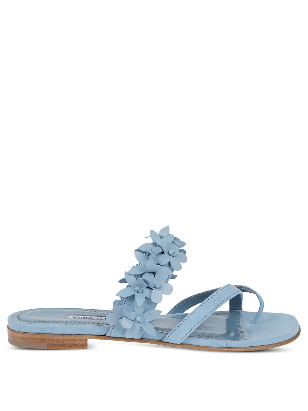 Manolo Blahnik Fiosa sandalen Blauw