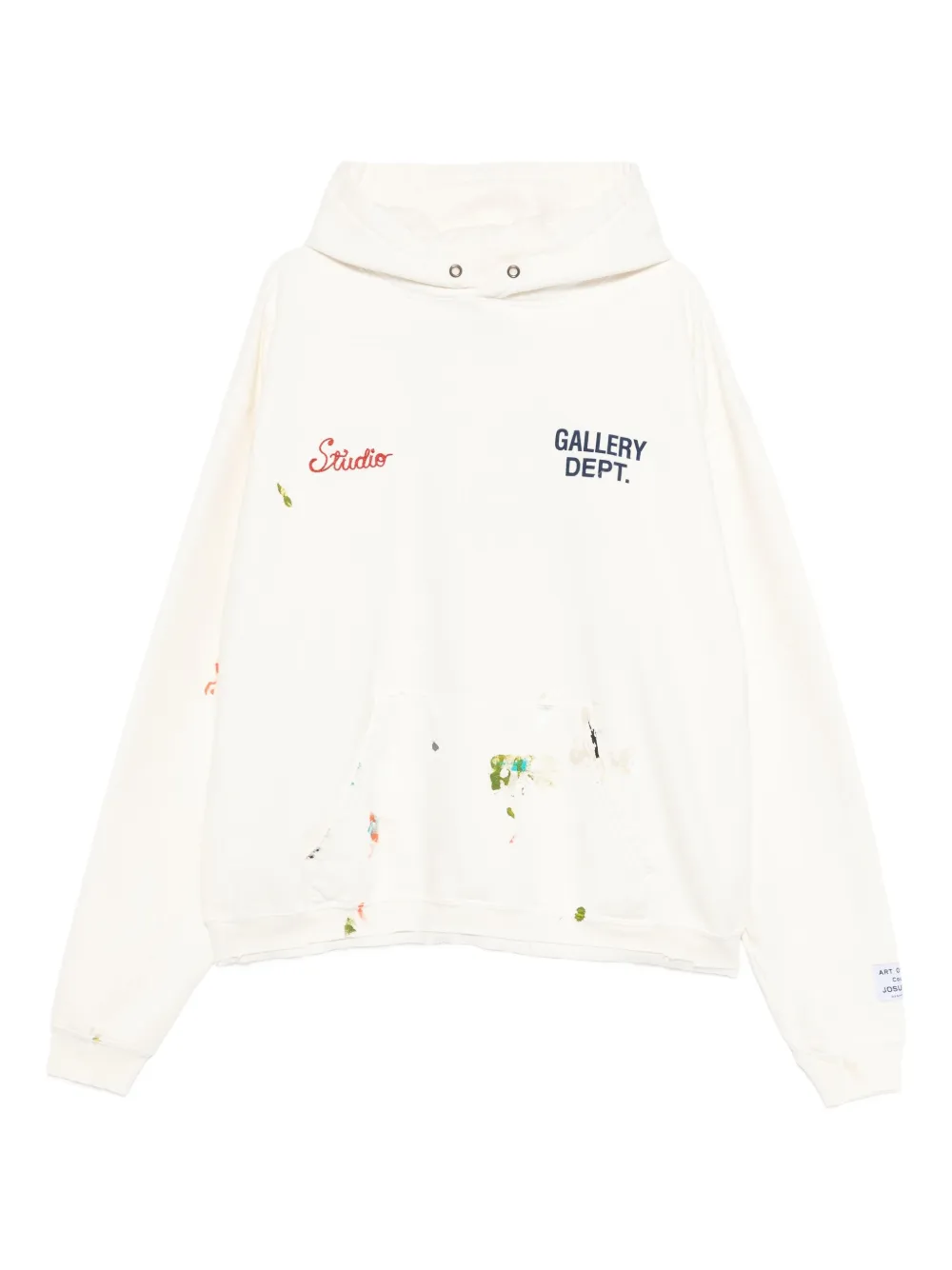 GALLERY DEPT. sudadera con capucha y logo gráfico | blanco | Image 1