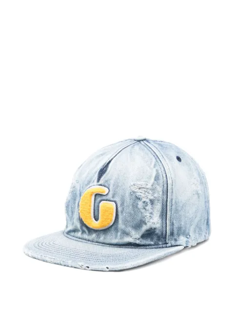 GALLERY DEPT. logo-appliqué distressed-effect cap