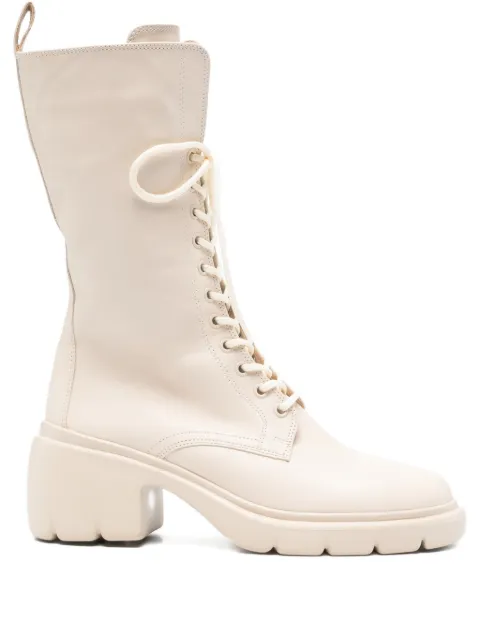 Hogl 65mm Louise lace-up lug-sole boots