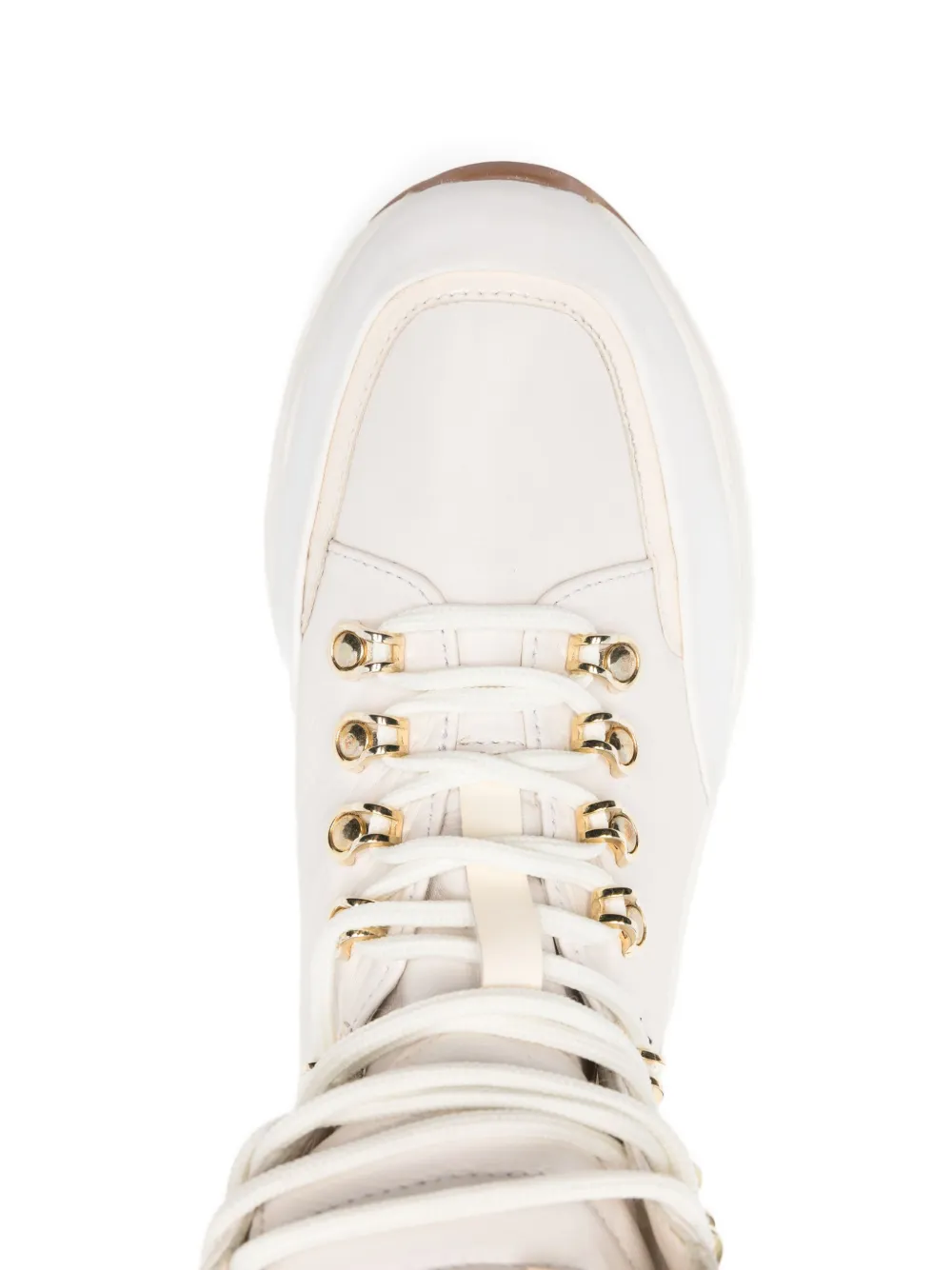 Hogl Lace-up Boots In White