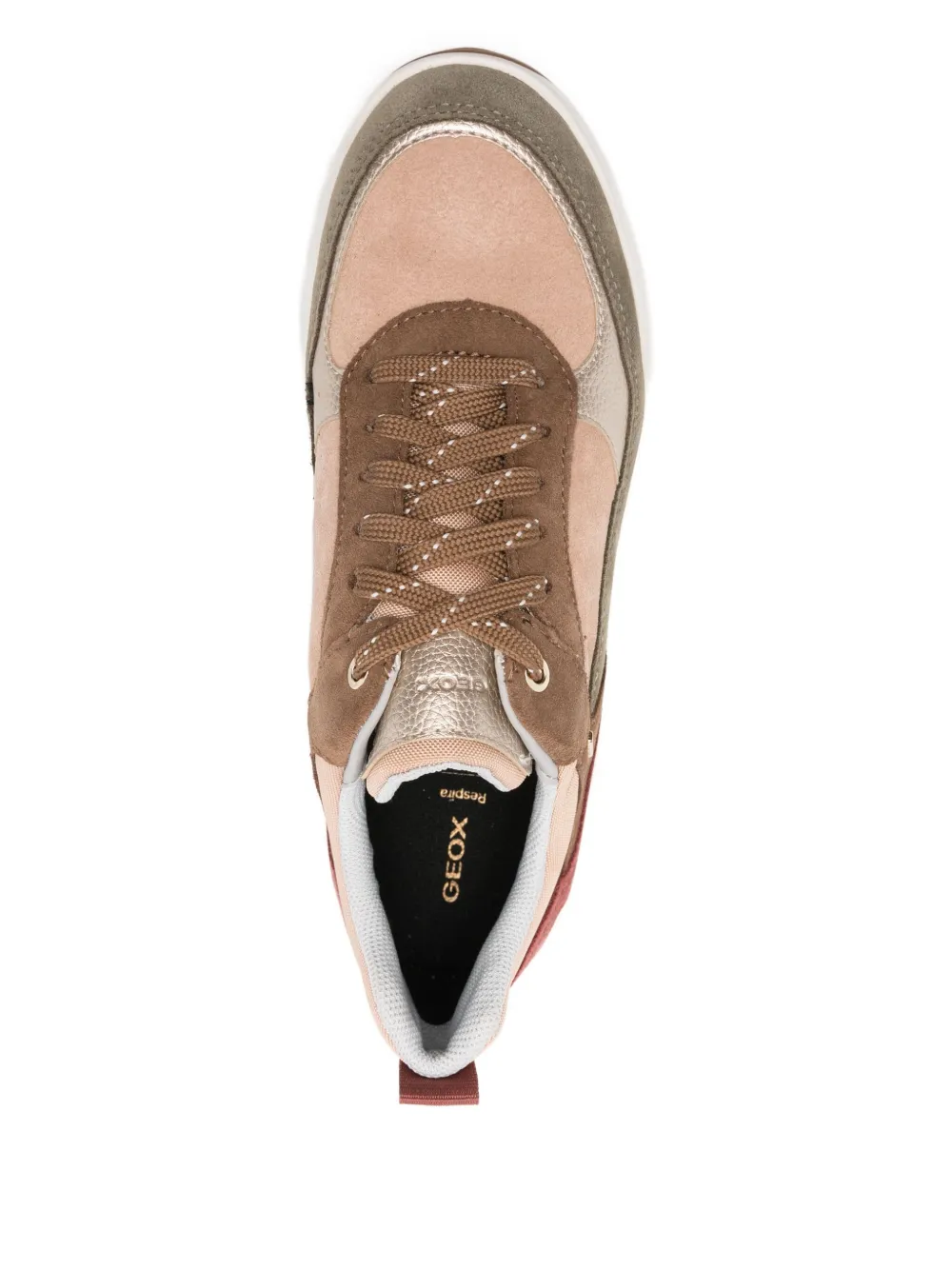 Geox Spherica 4x4 sneakers Bruin