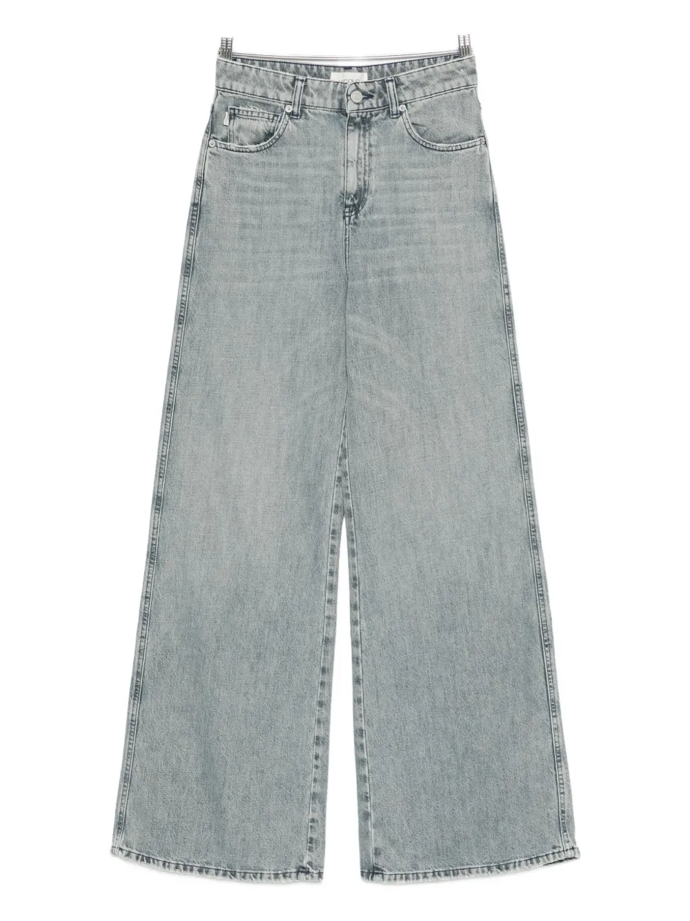 Vicolo Df5014 Wide-leg Trousers In Blue