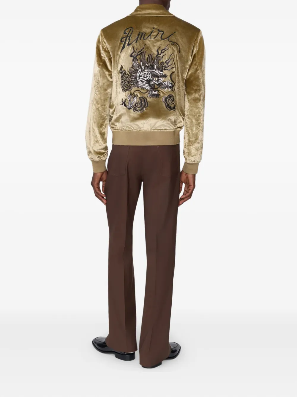 AMIRI Broek met vijf zakken Bruin