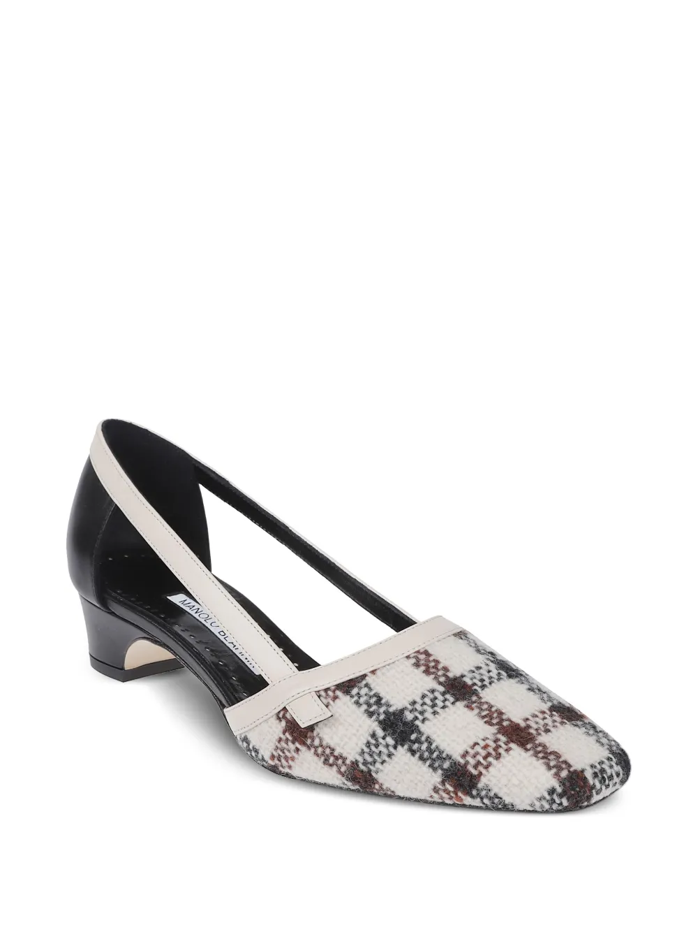 Manolo Blahnik zapatillas con motivo de cuadros | Zapatillas | Image 2