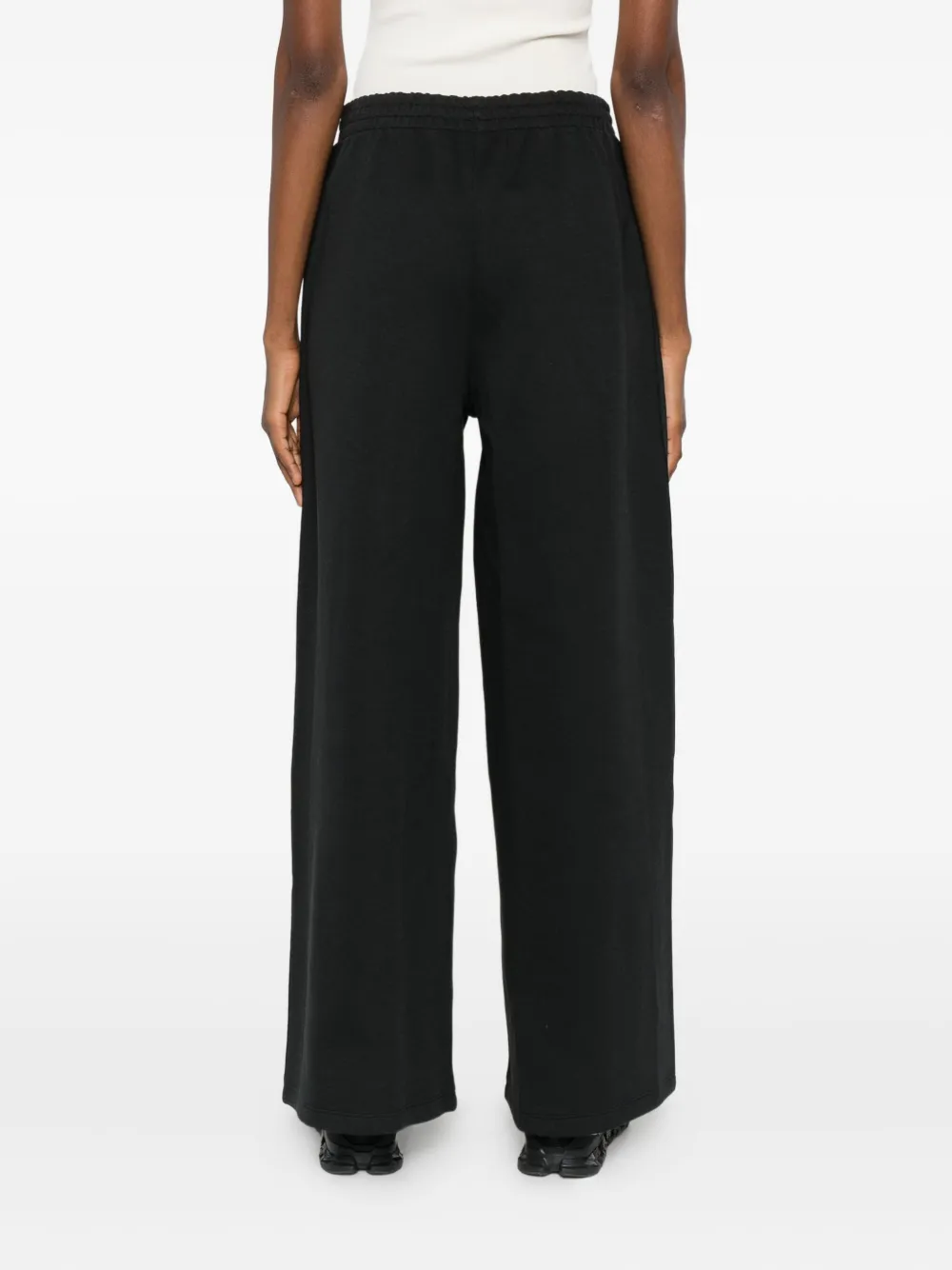 adidas Broek met drie strepen en logo Zwart