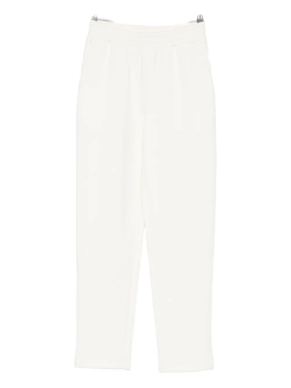 Twinset Elasticated-waistband Trousers In White
