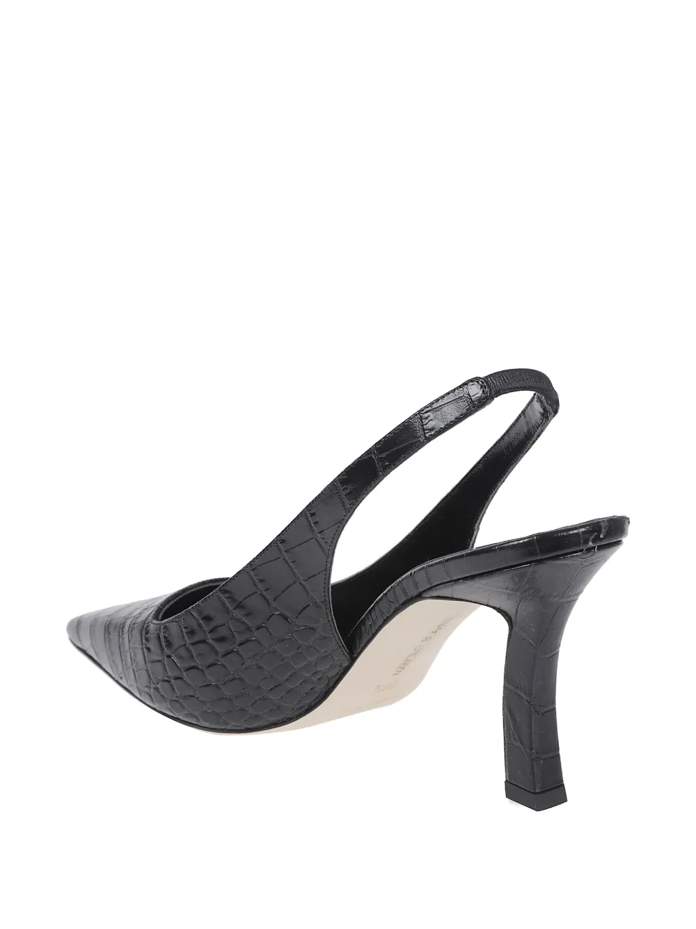 Manolo Blahnik 90mm Slingback Pumps In Black