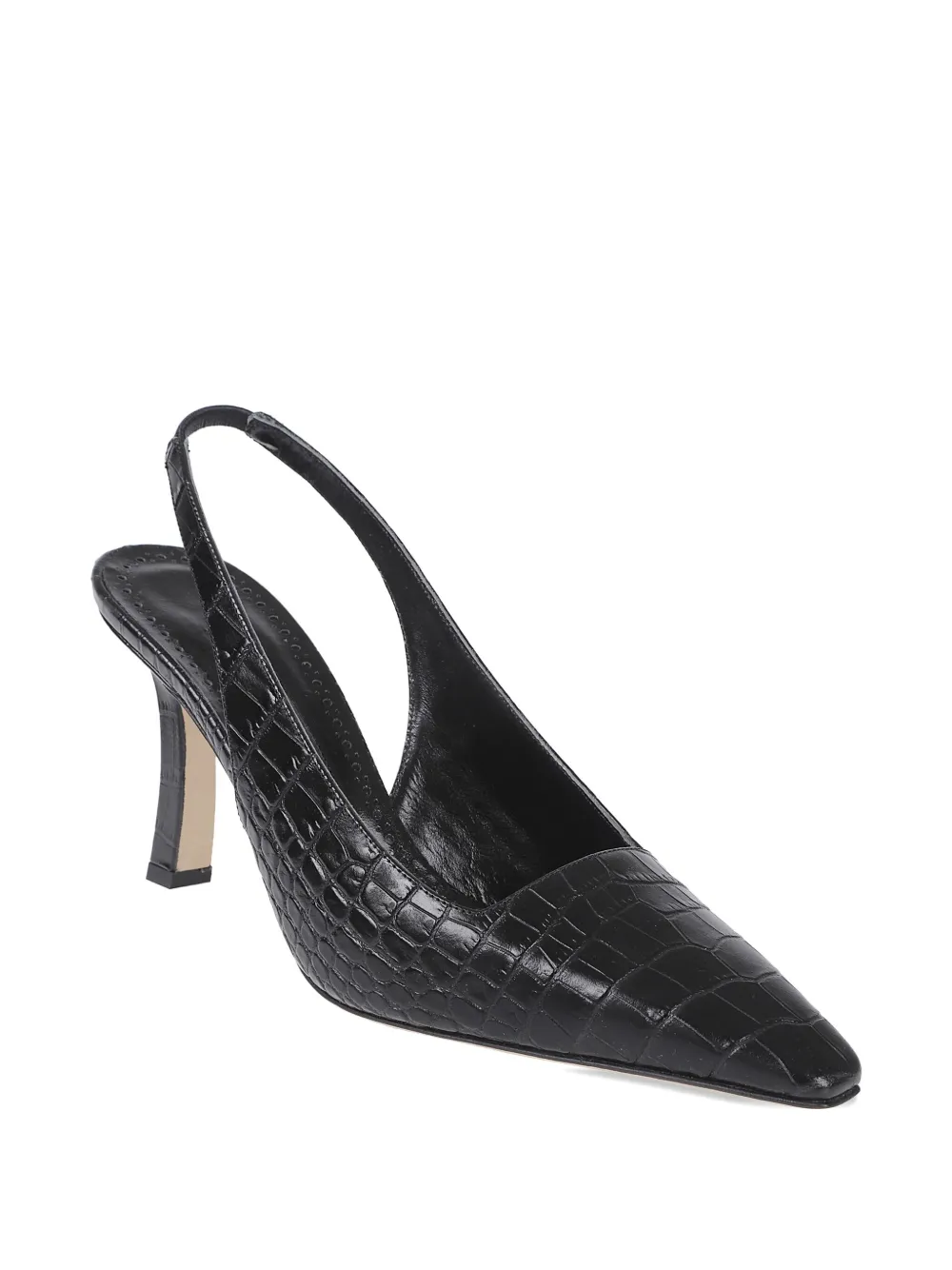Manolo Blahnik 90mm Slingback Pumps In Black