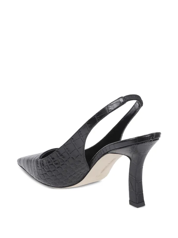 Manolo Blahnik スリングバック パンプス | ブラック | FARFETCH JP