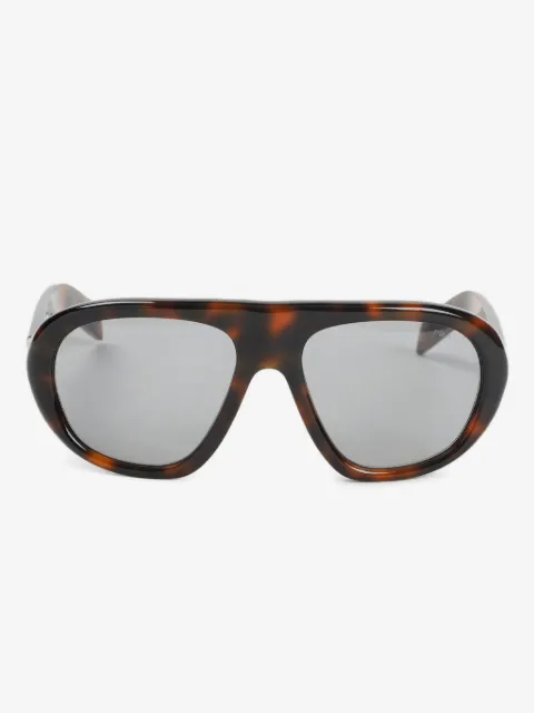 Prada Eyewear lentes de sol con armazón geométrica
