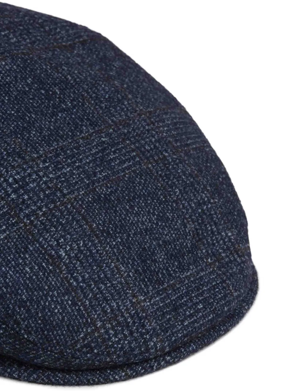 Borsalino Strohoed met patroon Blauw
