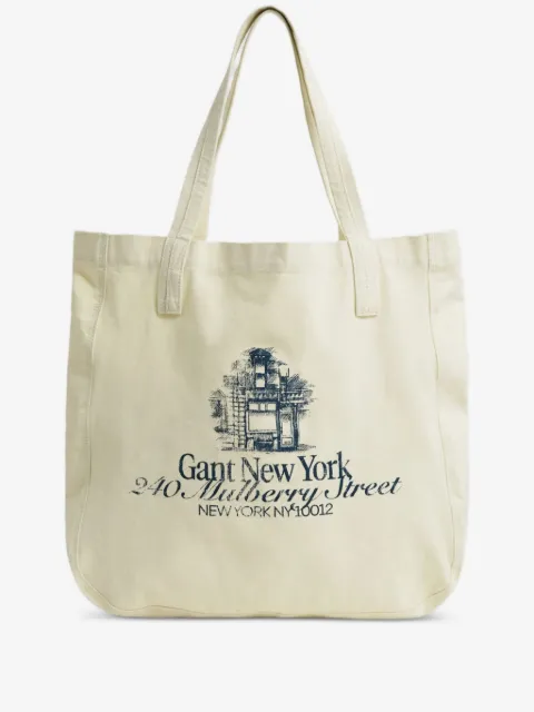 GANT 240 Mulberry Street プリント ハンドバッグ