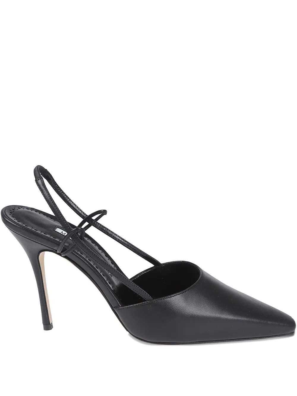 Manolo Blahnik 90mm Touki Pumps In Black