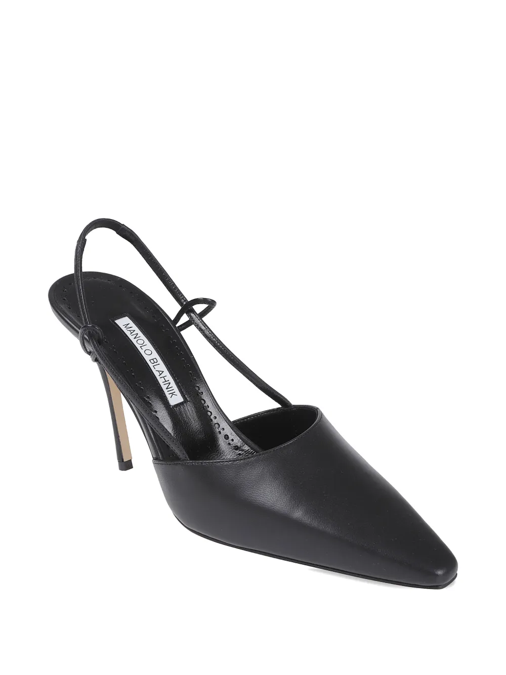 Manolo Blahnik 90mm Touki Pumps In Black